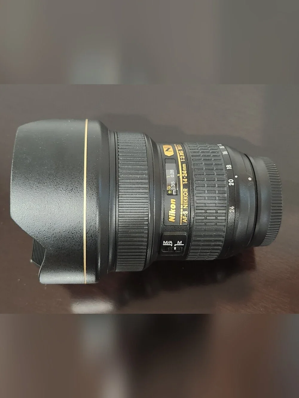 Nikon AF-S NIKKOR 14-24mm f/2.8G ED Wide-Angle Lens - Black